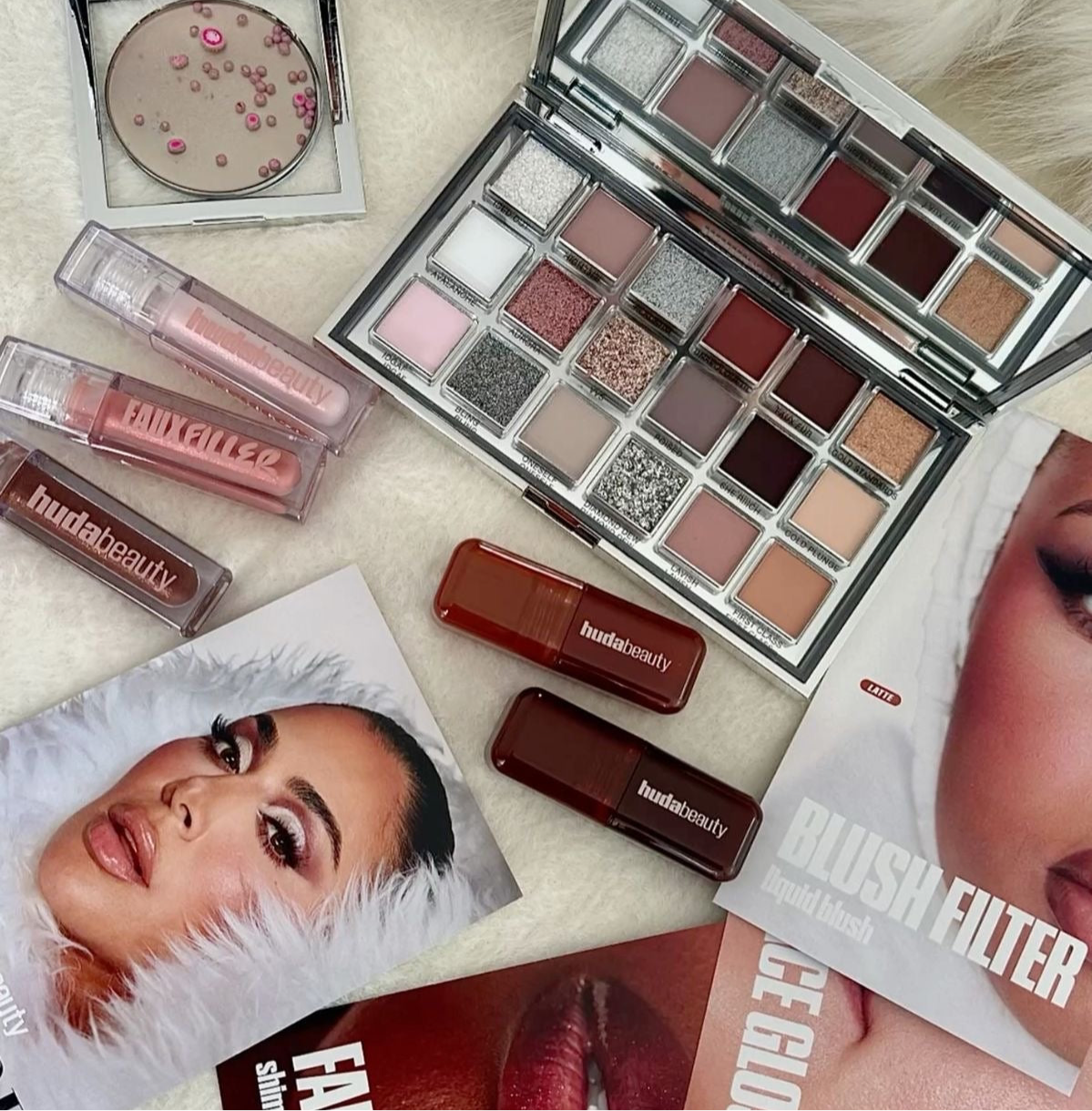 ❄️💎 Huda Beauty Icy Nude Eyeshadow Palette 💎❄️