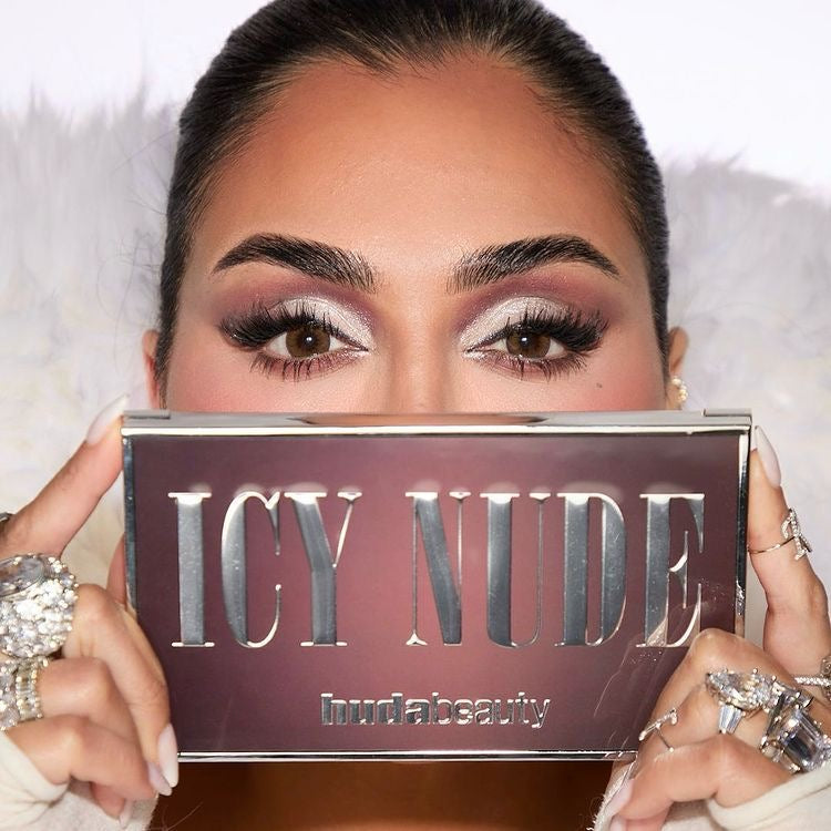 ❄️💎 Huda Beauty Icy Nude Eyeshadow Palette 💎❄️