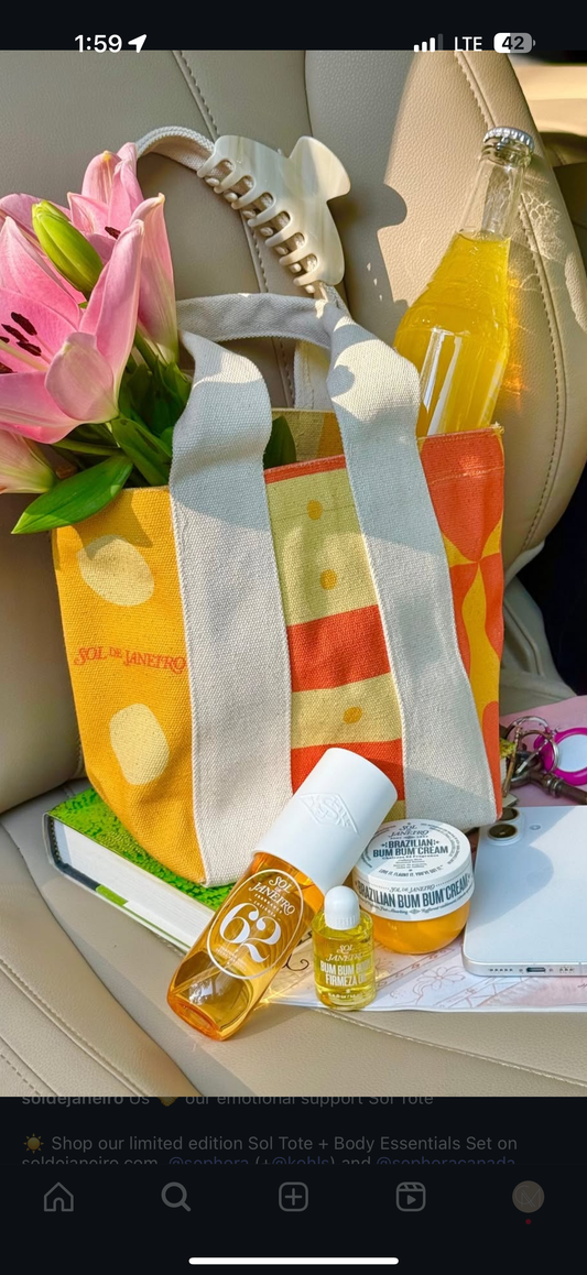 The Sol Tote bag ☀️⛅️