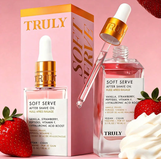 Truly Shave Oil 🍓🤍✨